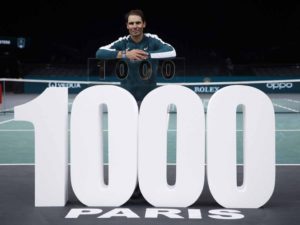 Nadal logra su victoria 1000 en su carrera