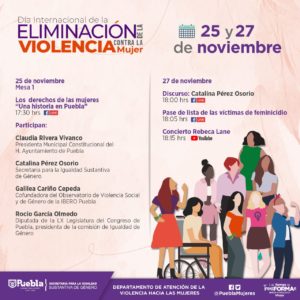 En un mes el Ayuntamiento de Puebla atendió a mil 686 mujeres de forma psicológica y jurídica