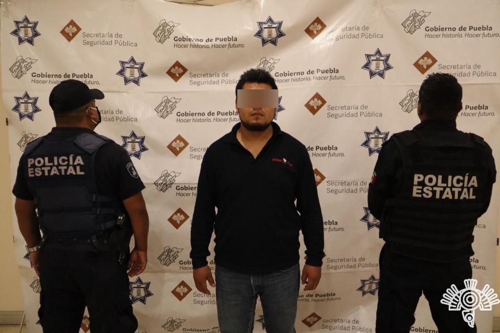 Presunto “huachigasero” detenido por Policía Estatal