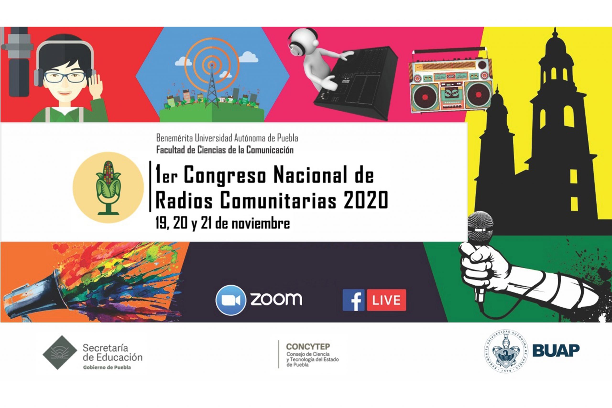 BUAP celebrará el Primer Congreso Nacional de Radios Comunitarias 2020