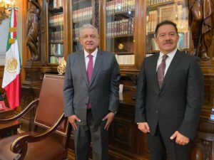 López Obrador y Mier Velazco buscan coincidencias en beneficio de México