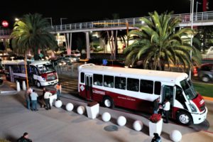 Da banderazo SMT a transporte nocturno para “El Buen Fin”