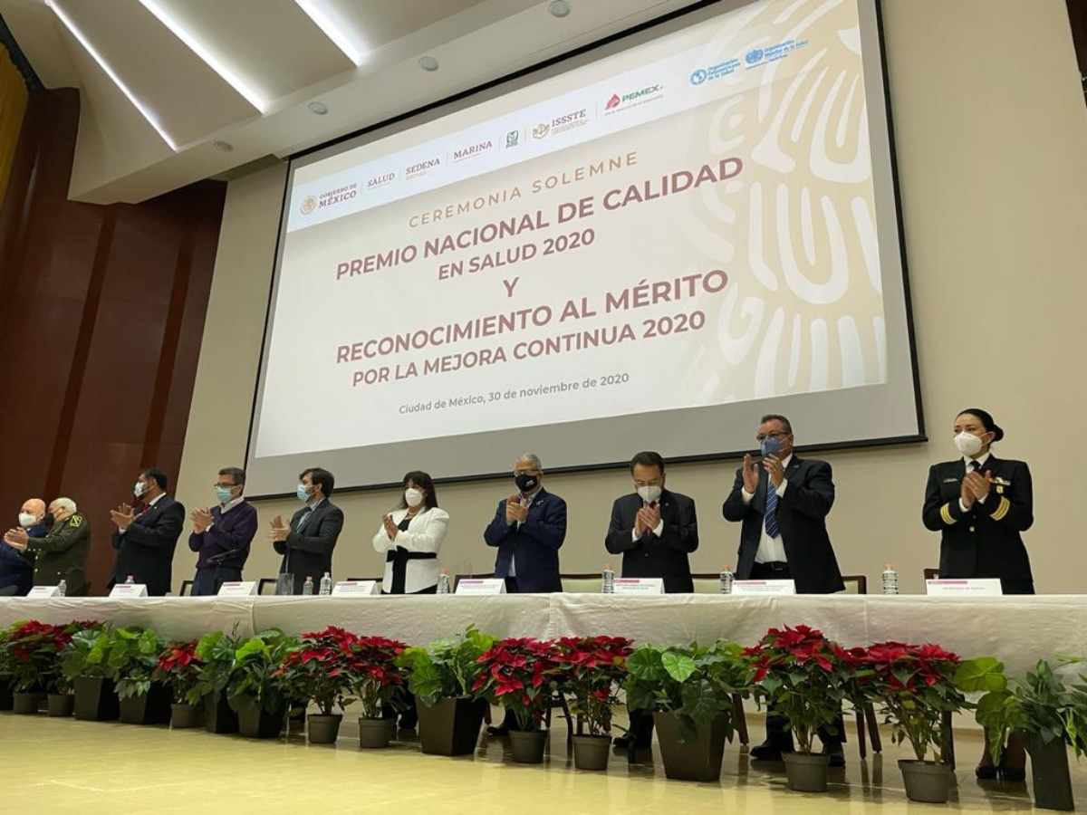 SSG recibe Premio Nacional de Calidad en salud 2020