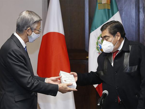 Propone Japón a Puebla ampliar relaciones bilaterales