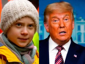 Greta Thunberg trollea a Trump en redes y se vuelve viral