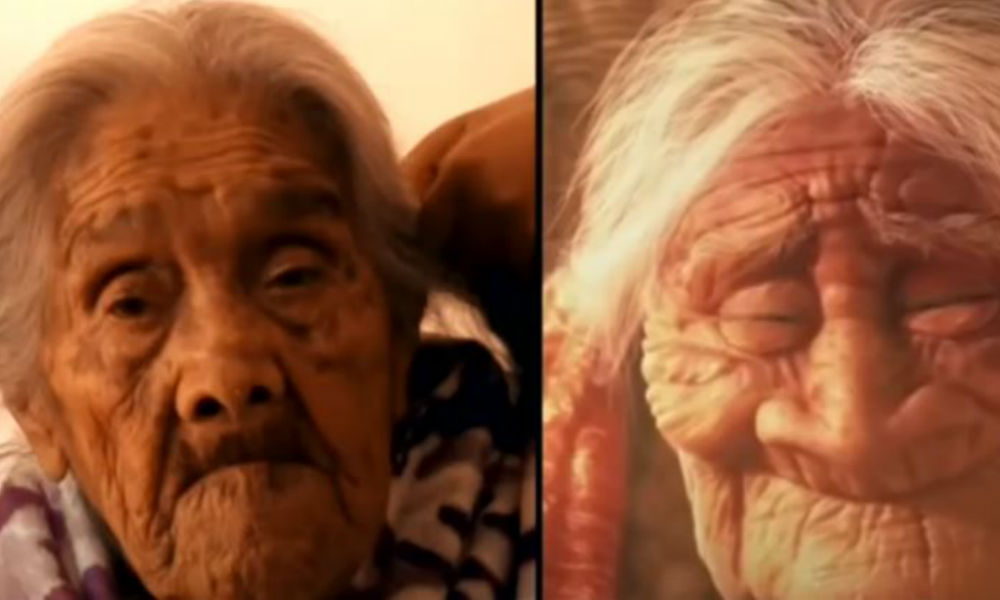 Ella es María, tiene 107 años y fue la inspiración para Mamá Coco