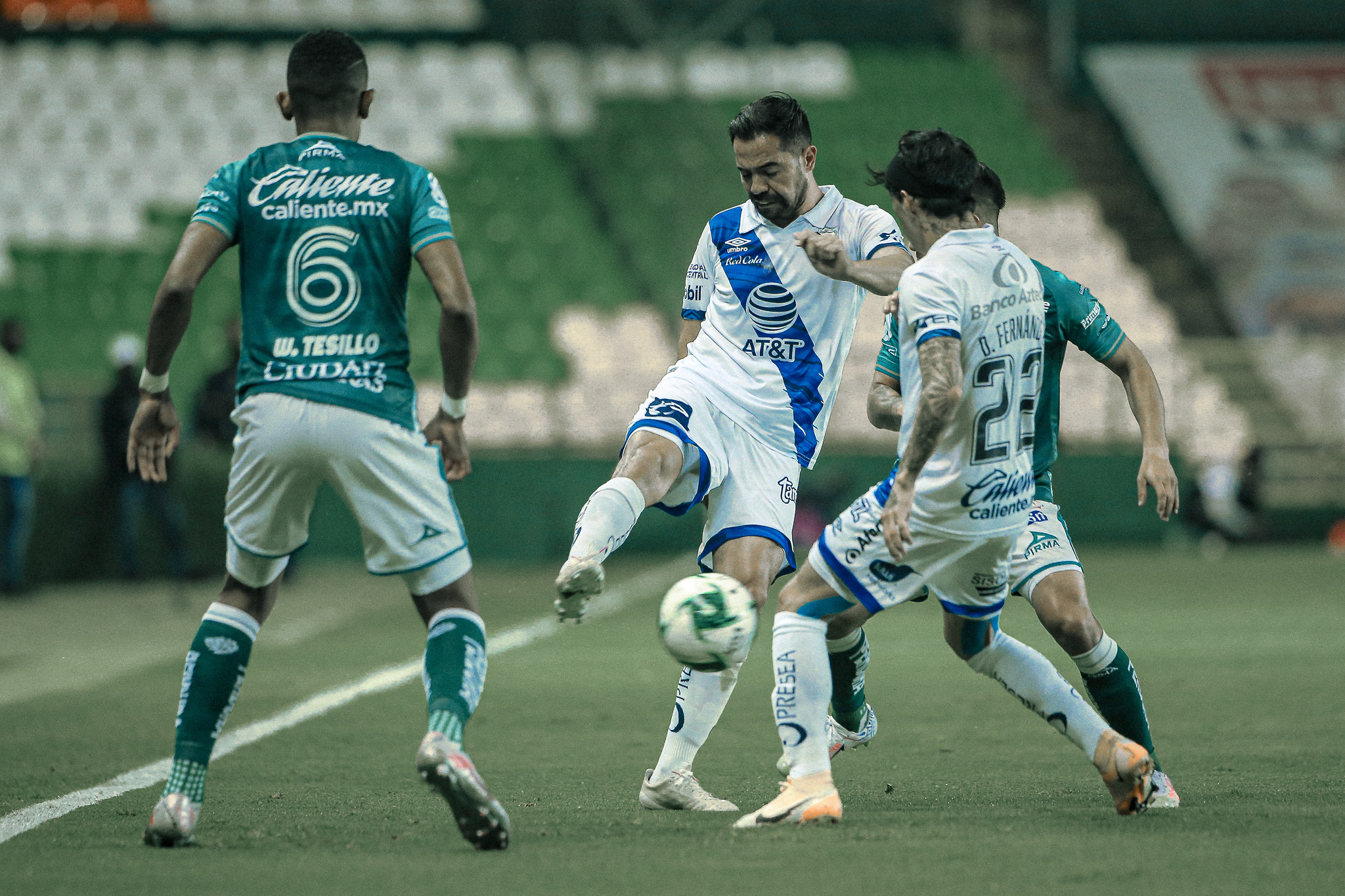 Termina la ilusión del Puebla de la Franja al caer 0-2 ante el León