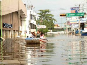 Se solidariza Barbosa Huerta con tabasqueños por daños causados por inundaciones