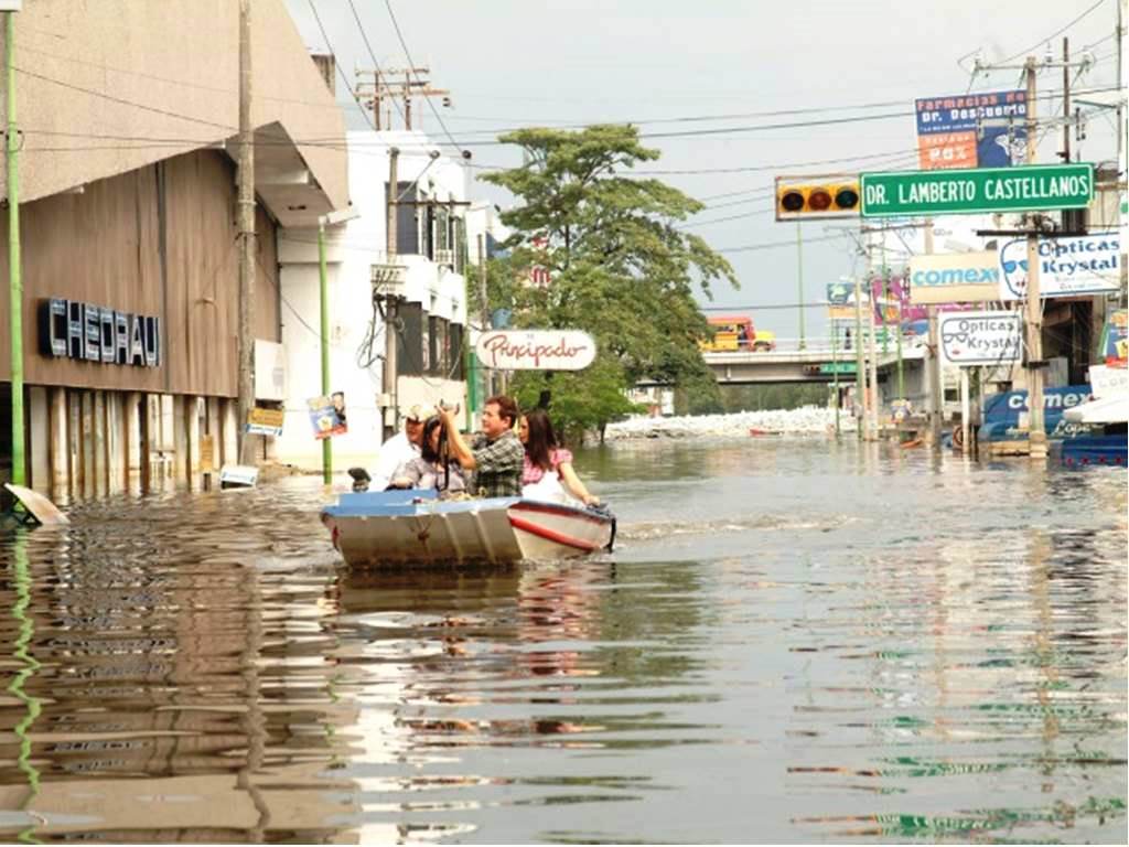 Se solidariza Barbosa Huerta con tabasqueños por daños causados por inundaciones