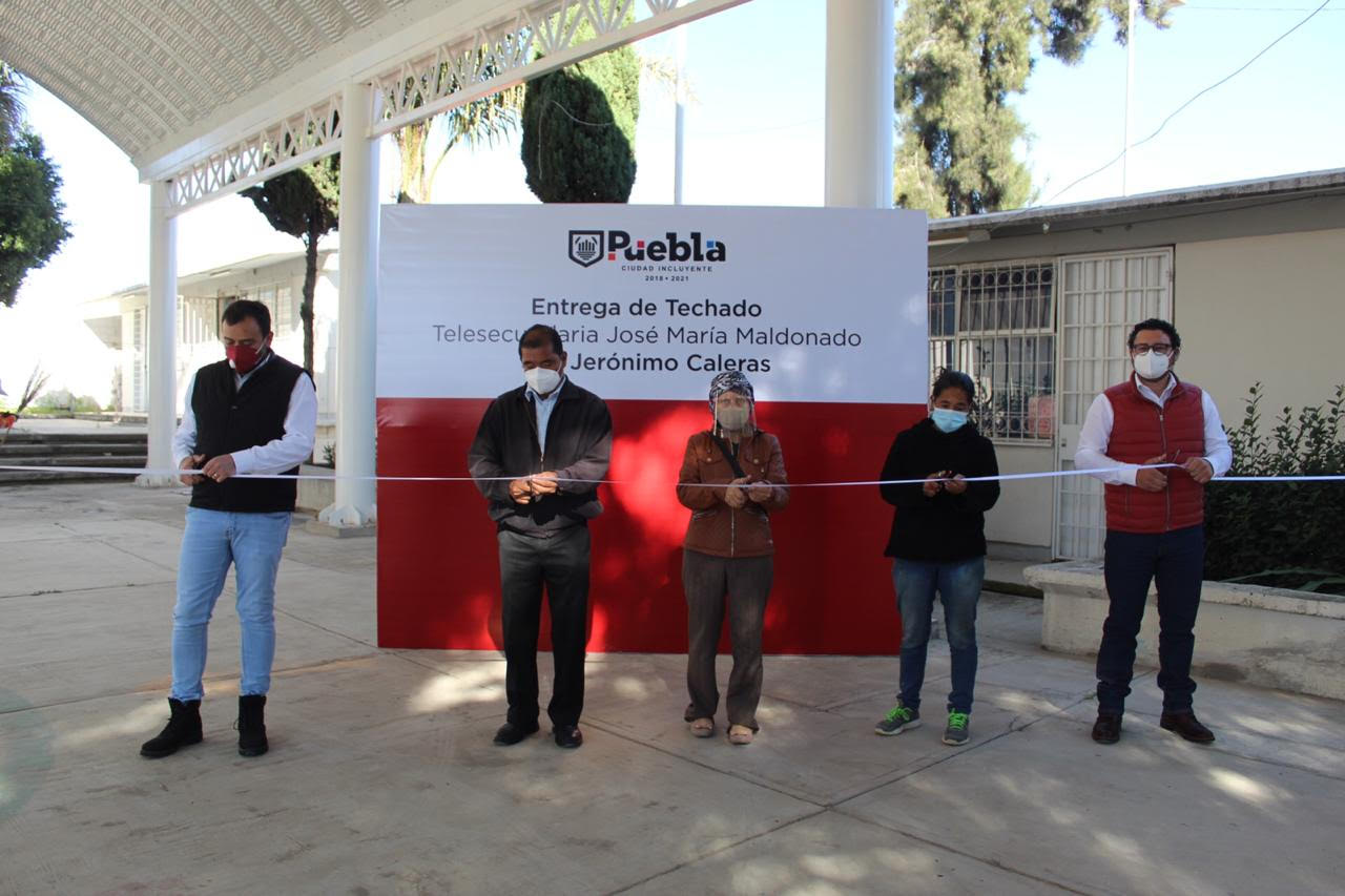 Nueva infraestructura educativa en San Jerónimo Caleras entrega Gobierno de la Ciudad