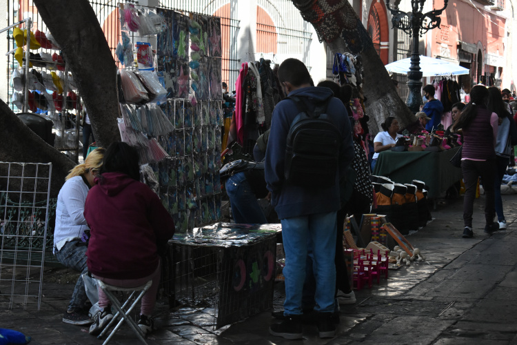 Puebla capital en semáforo naranja por incremento de contagios covid_19, a consecuencia del ambulantaje: MBH