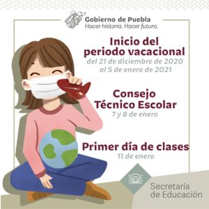 Periodo vacacional inicia 21 de diciembre: SEP