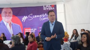 Una Puebla de primer mundo es lo que se merecen los poblanos: Rivera Santamaría