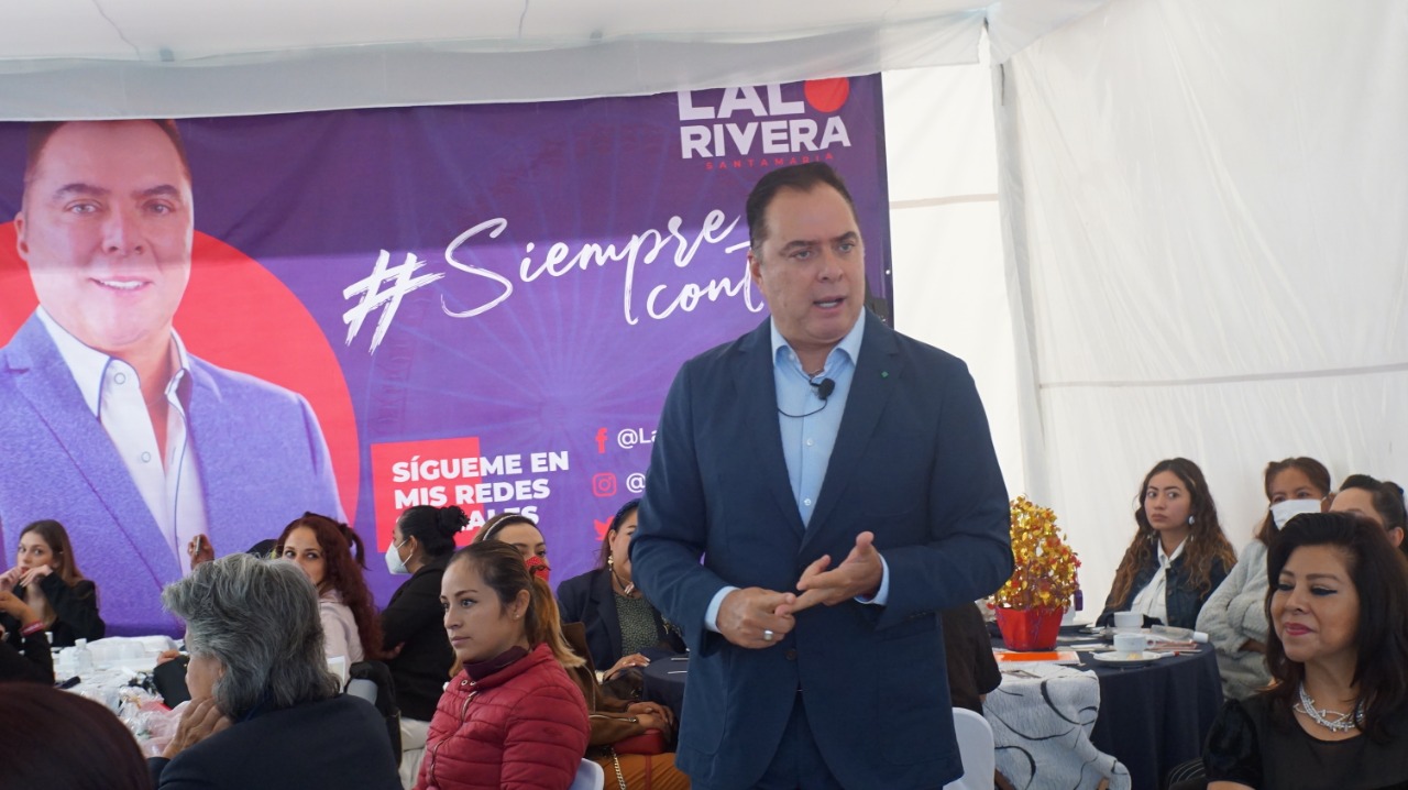 Una Puebla de primer mundo es lo que se merecen los poblanos: Rivera Santamaría