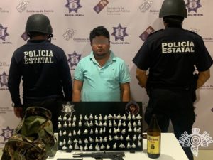 Capturan a Leonardo B, líder de narcomenudeo en Ajalpan