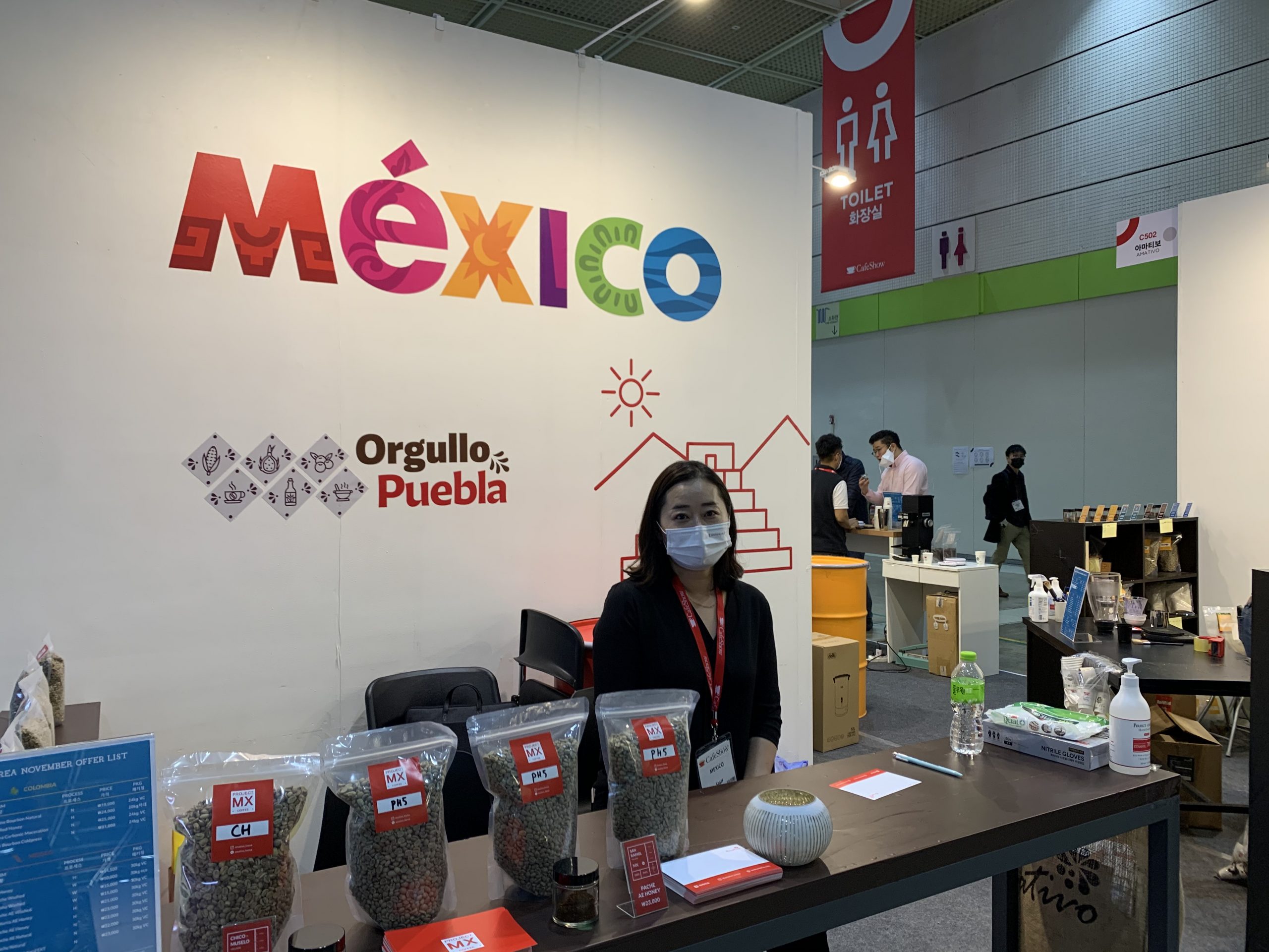 Puebla con potencial comercial para exportar café a Corea del Sur