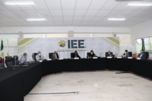 Consejeros del INE sostienen reunión de trabajo con homólogos del estado de Puebla