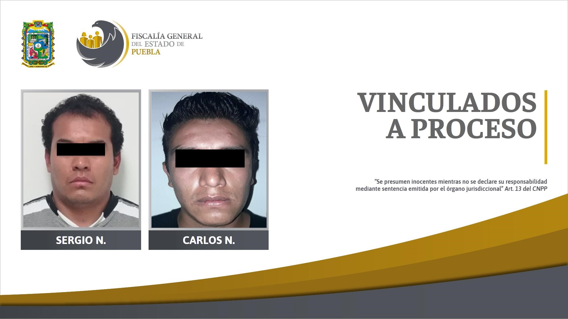 Vinculados a proceso por secuestro exprés, violación y robo agravado