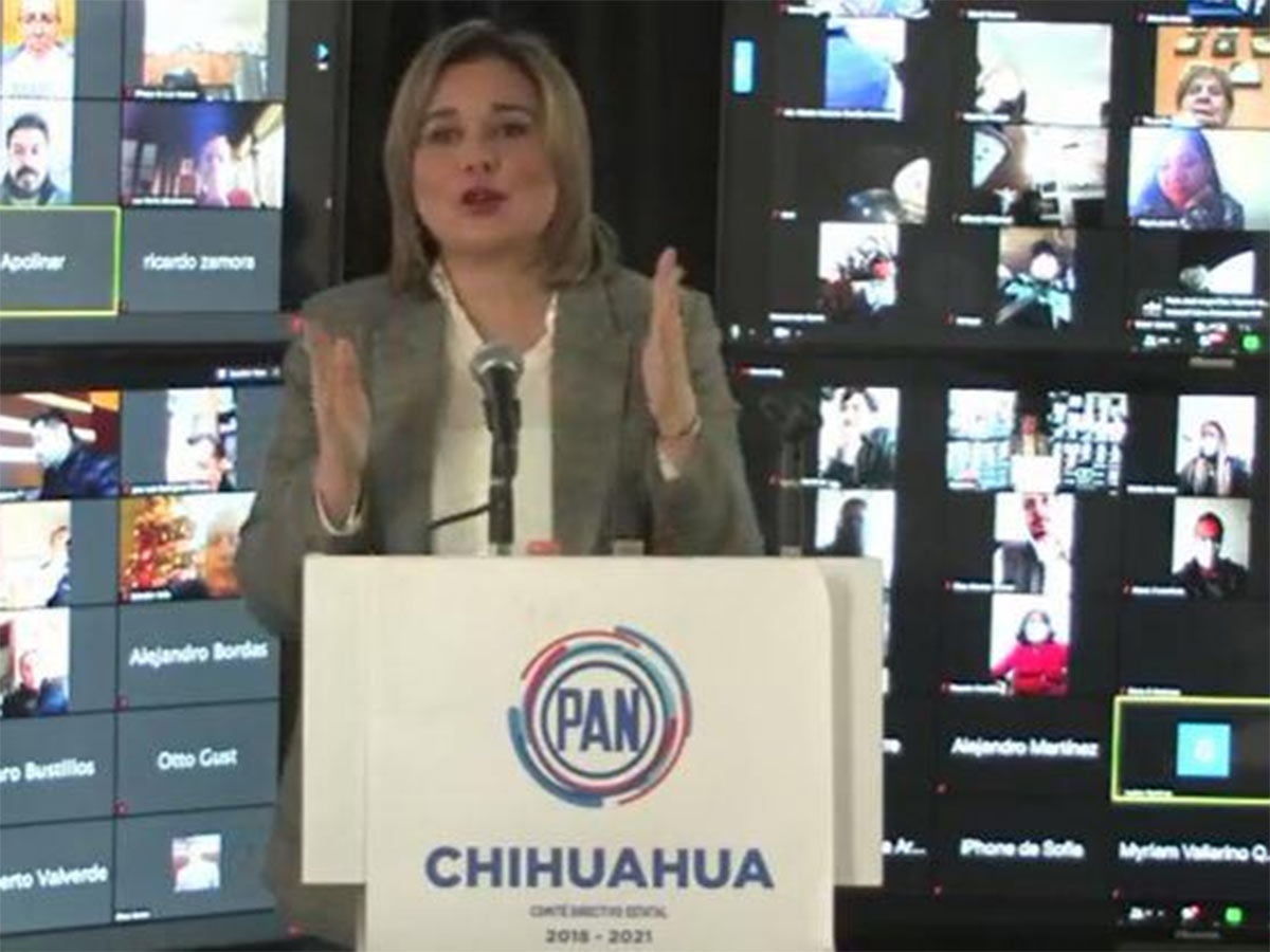 Maru Campos se registra como precandidata del PAN a gubernatura de Chihuahua