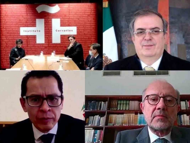 Firma México y España convenio para promoción internacional del idioma español