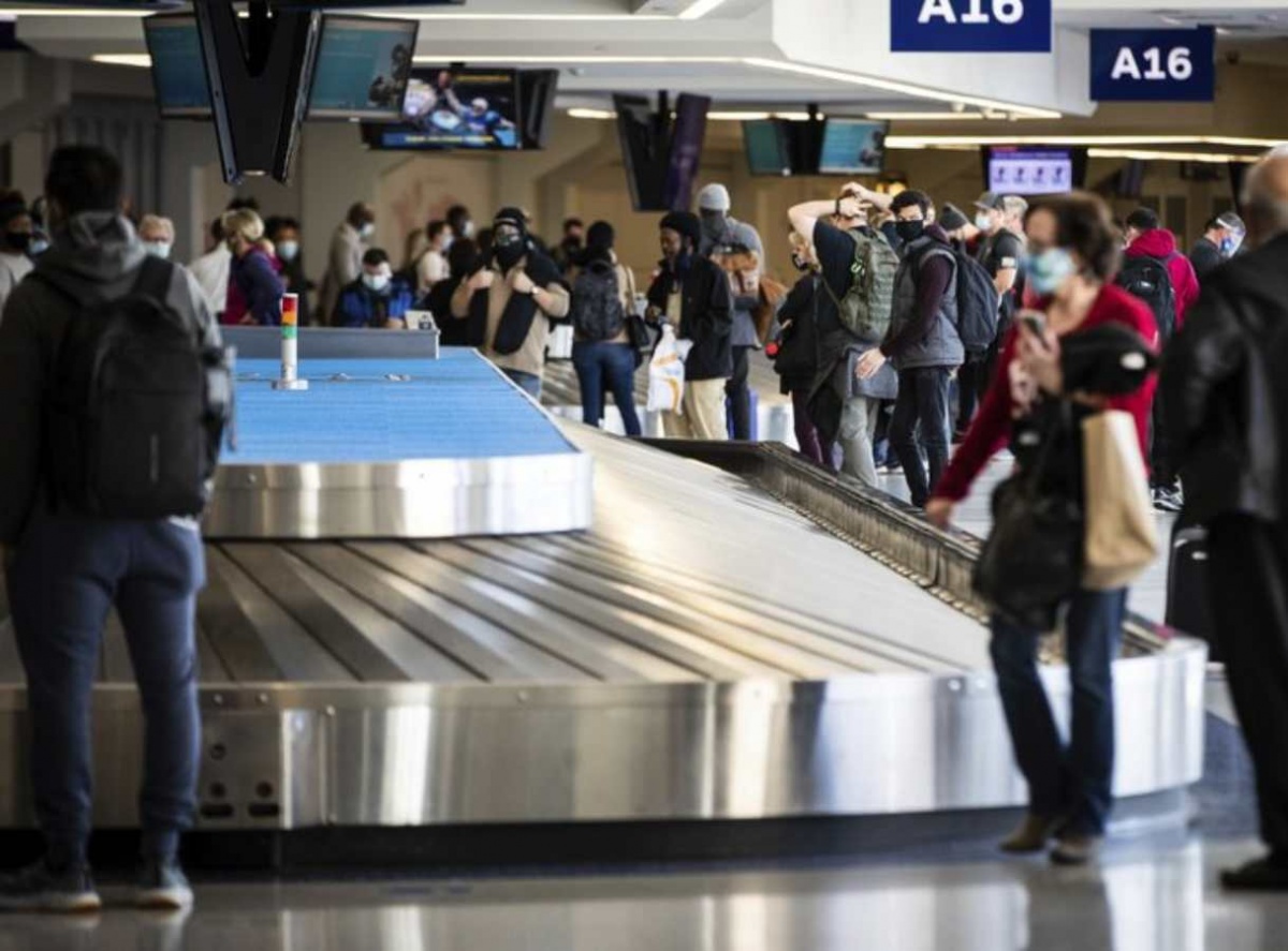 1.28 millones viajaron en avión el domingo en Estados Unidos