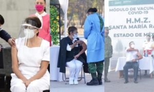 Dos enfermeras y un médico: ellos son los primeros mexicanos en ser vacunados contra la COVID-19