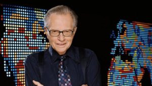 Larry King, el legendario presentador de radio y televisión de EEUU