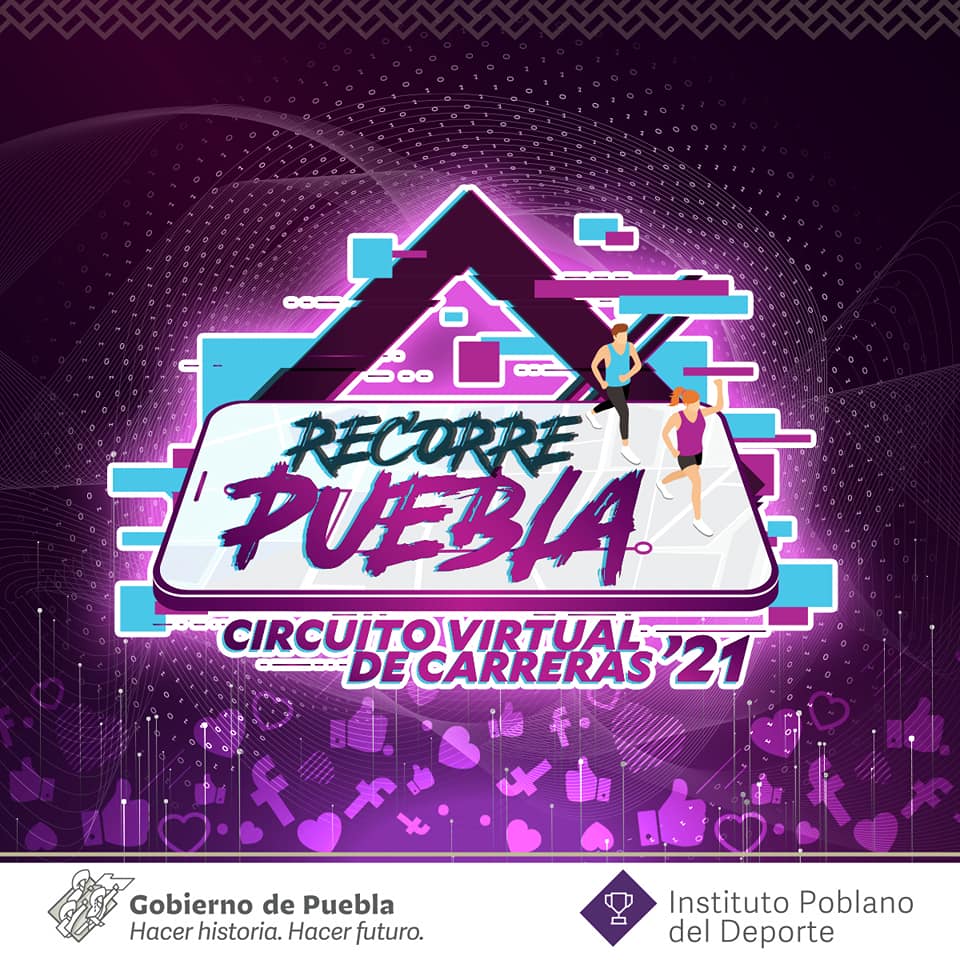 Realiza INPODE segunda fecha de “Recorre Puebla 2021”