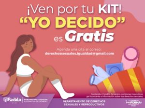 Promueve Gobierno de la Ciudad salud sexual con la campaña ¡Yo decido!