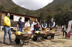 Entrega SEGOB equipo de combate de incendios forestales