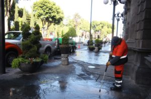 Suspenden actividades en el  Ayuntamiento de Puebla por sanitización de edificios
