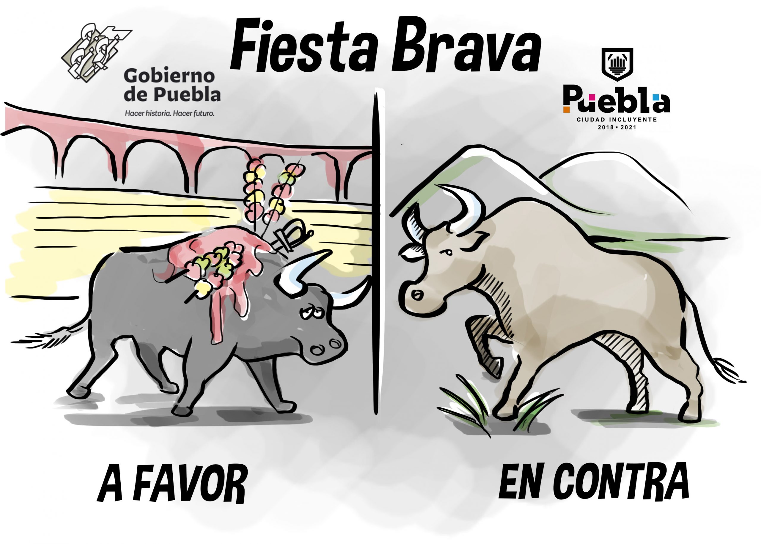 La campaña “Puebla sin tauromaquia”, la nueva guerra municipio-estado