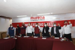 Reúne Morena a los aspirantes a la alcaldía de Puebla