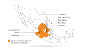 Roban material radioactivo en Guanajuato