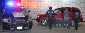 Detuvo policía municipal de Puebla a dos probables narcomenudistas