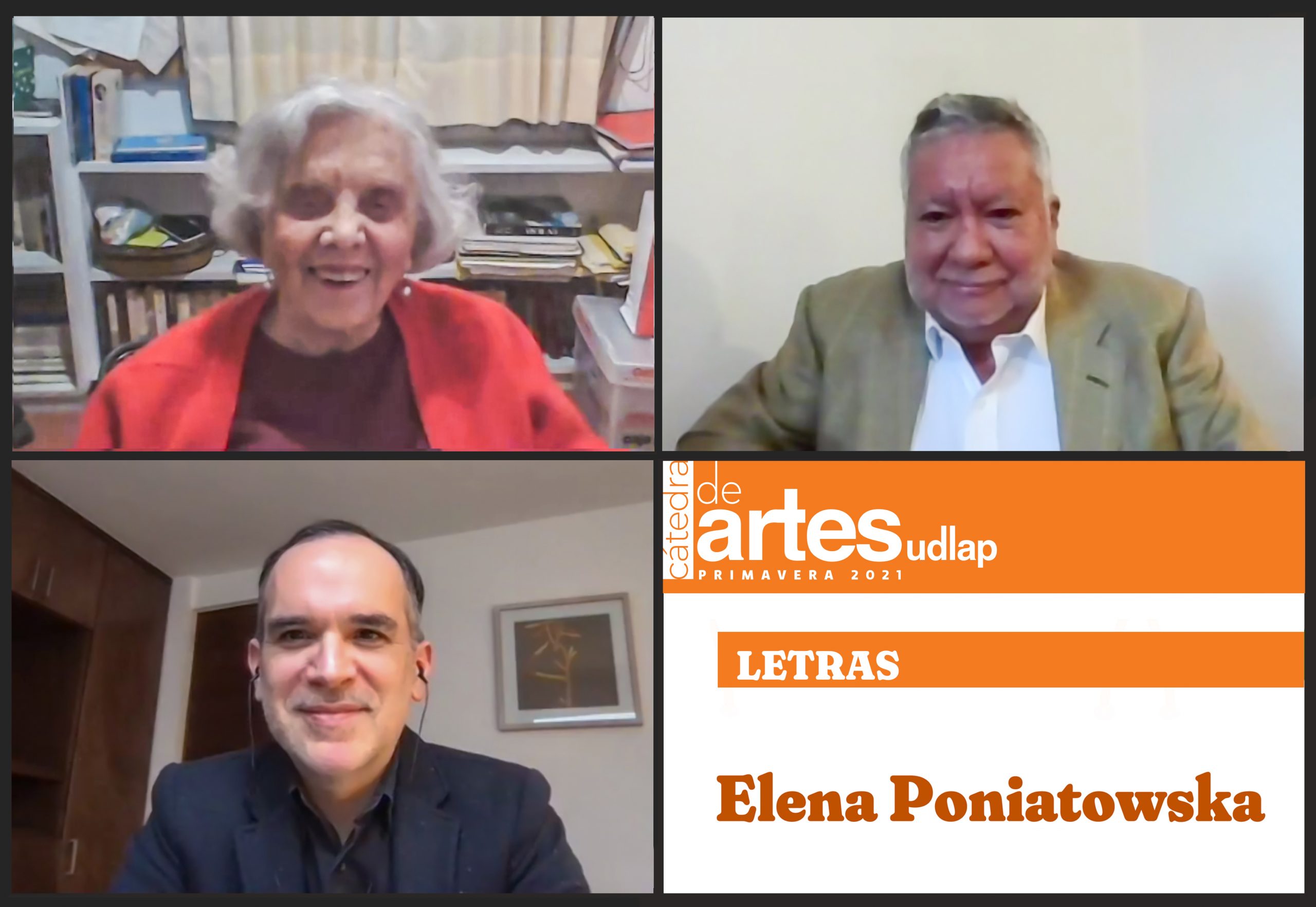 Elena Poniatowska inaugura la segunda edición de la Cátedra de Artes UDLAP