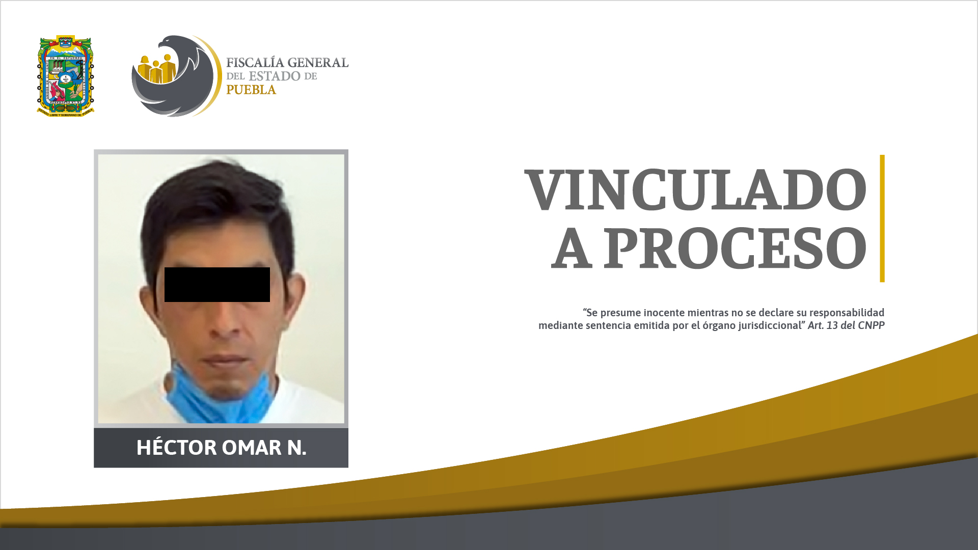 Vinculado a proceso por robo a oficinas en Bella Vista