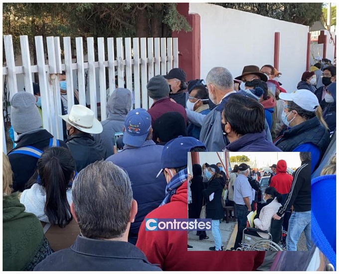 Urge orden para la vacunación vs Covid19 en Puebla