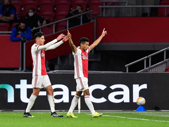 Ajax y Edson Álvarez avanzan a Octavos de la Europa League