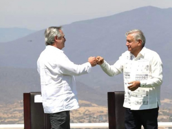 López Obrador y Fernández emiten una declaración conjunta tras visita oficial