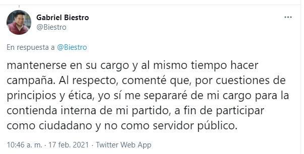 Biestro pone el ejemplo y se separará de su cargo, ¿y el resto de alcaldes y diputados?