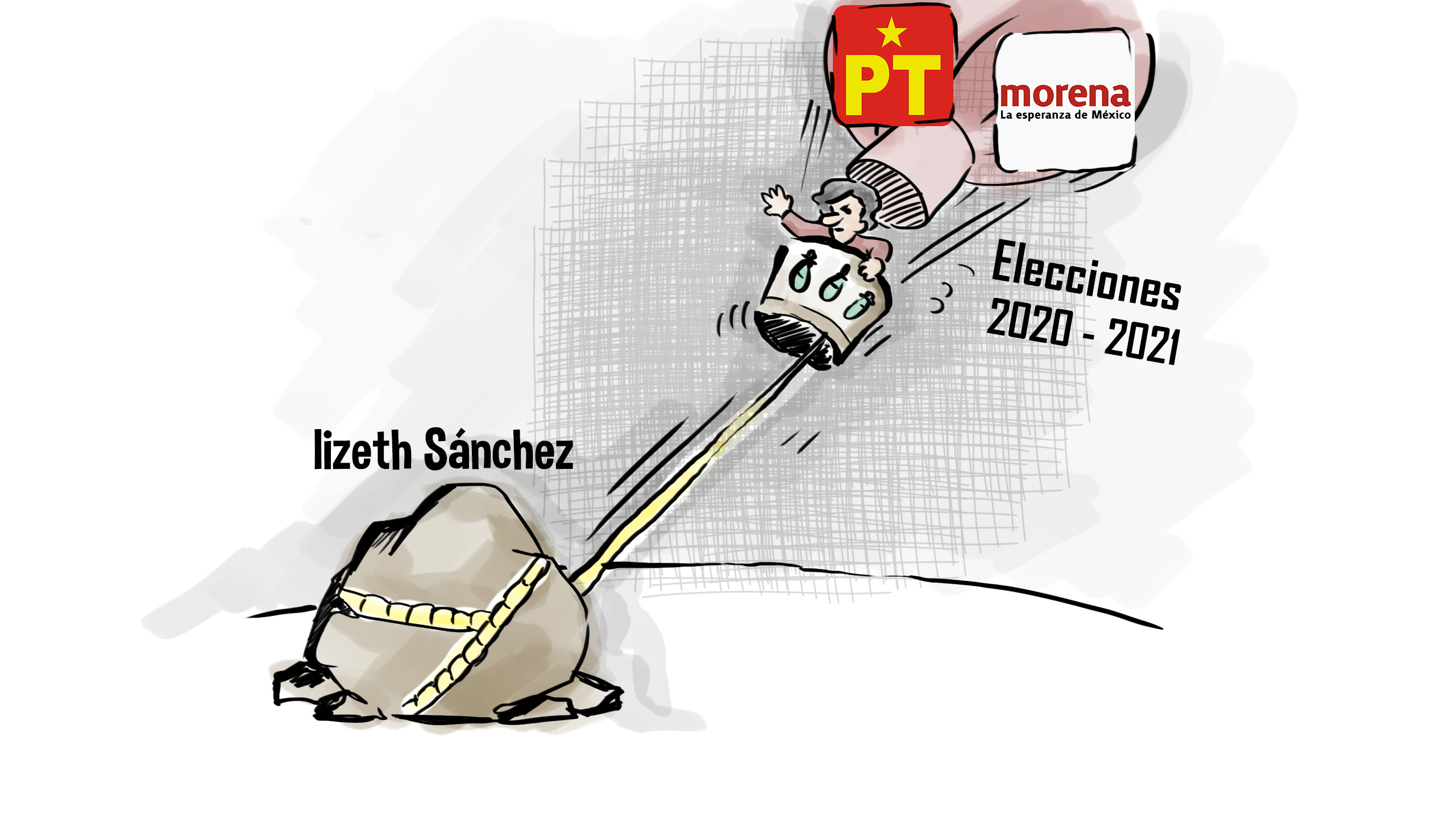 Complicado el triunfo electoral de la alianza Morena-PT (por culpa de Lizeth Sánchez)