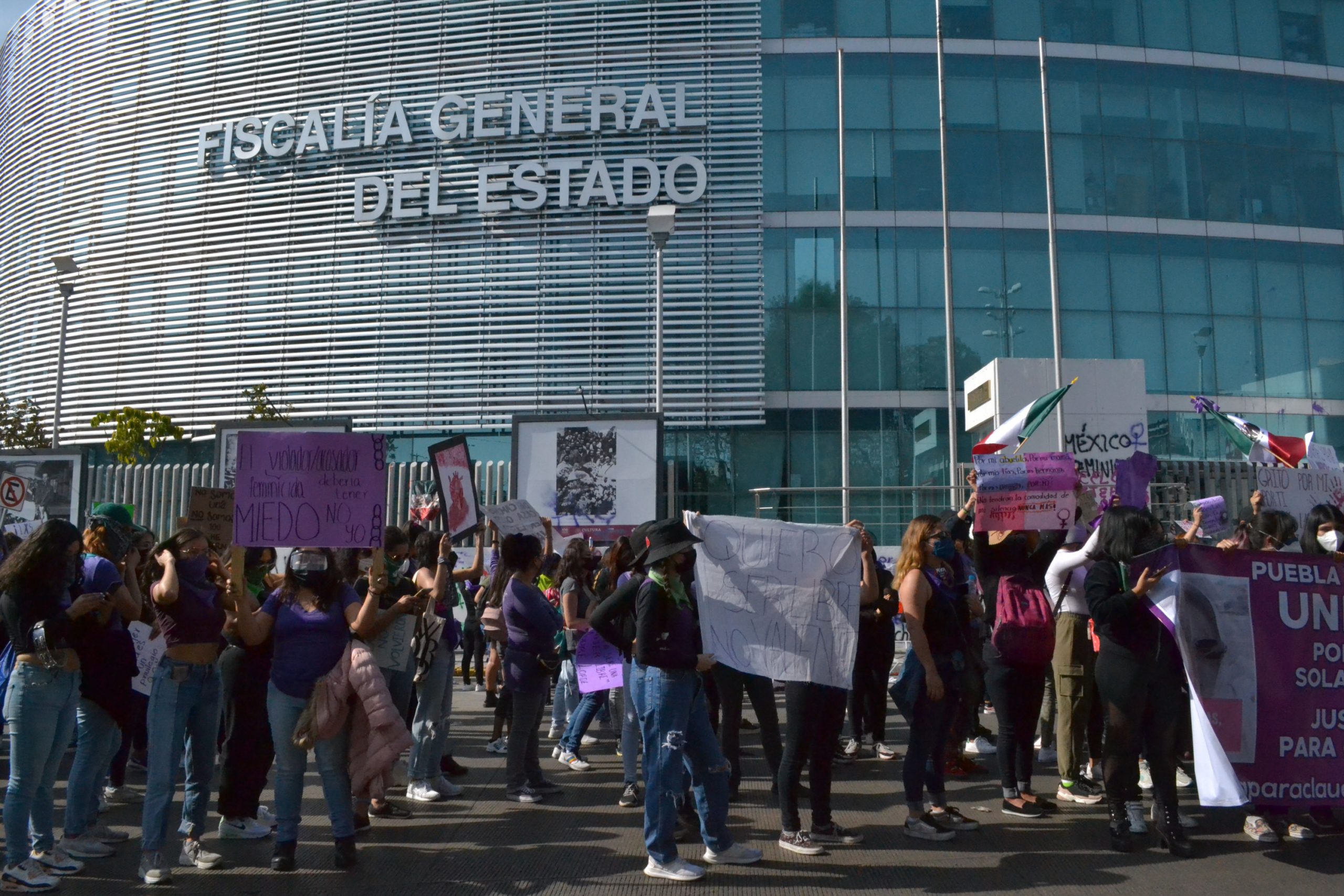 “Nosotras no fuimos ” asegura el Ayuntamiento de Puebla y piden no politizar la marcha 8M