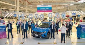 Volkswagen de México establece un nuevo récord de producción, con la manufactura de 13 millones de vehículos
