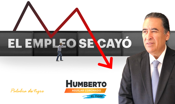 El empleo se cayó