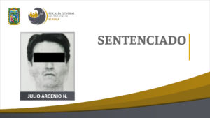 Por feminicidio de una joven en Huaquechula, 45 años de prisión