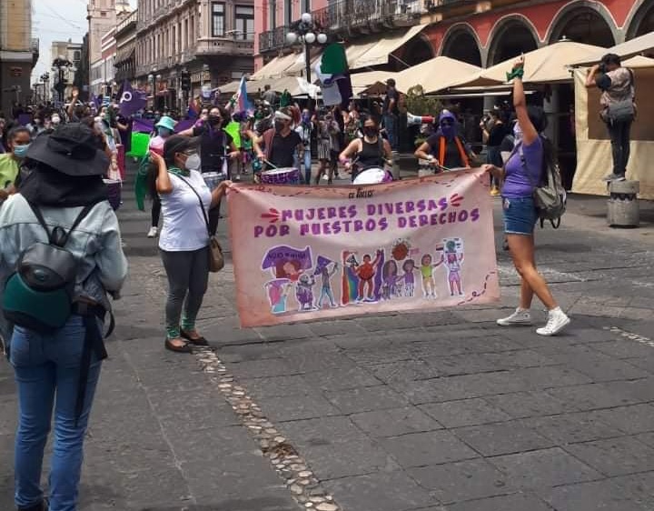 Habilita Ayuntamiento de Puebla vialidades para marcha feminista tras cierre de Gobierno del Estado