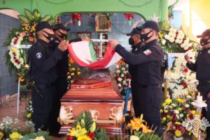 Realiza SSP homenaje a elementos caídos en cumplimiento de su deber