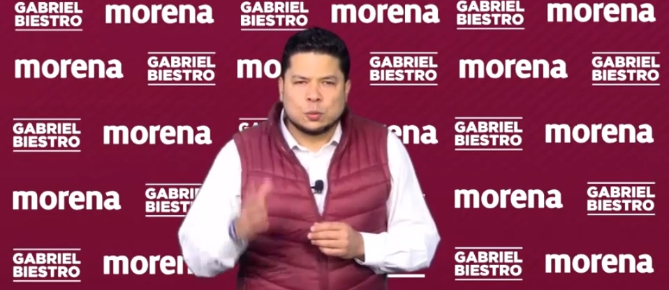 Pide Gabriel Biestro a Claudia Rivera concluir su administración de manera digna