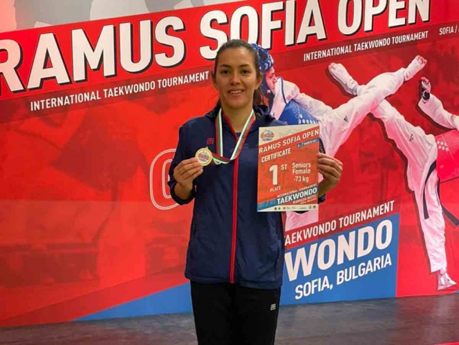 María del Rosario Espinoza: Gana medalla de oro